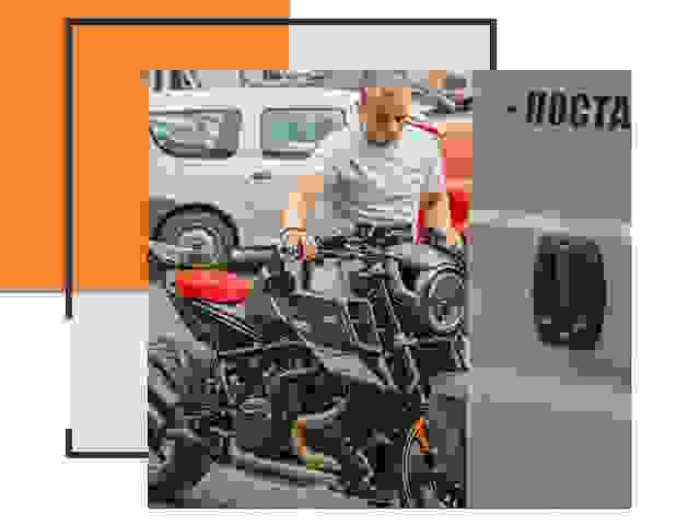 Перевозка мотоцикла по России - Услуги Перевозка-Ксн